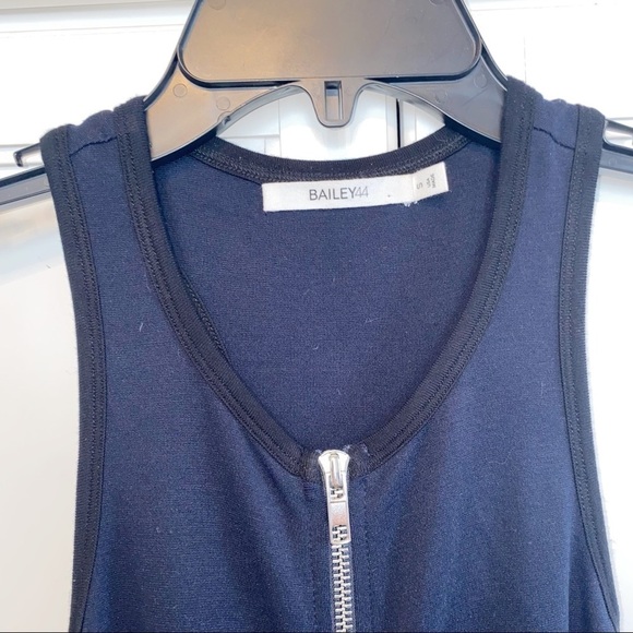 Bailey 44 | Racerback Sporty Fit/Flare Navy Mini Dress From Revolve Small - Picture 6 of 15